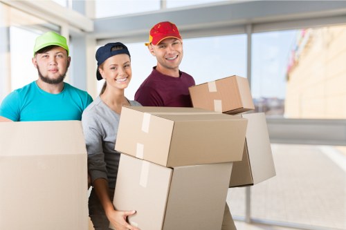 Local moving team planning a Hoxton relocation with care