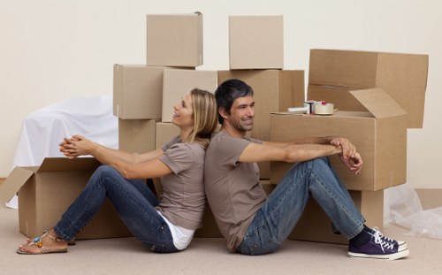 Office relocation support in Hoxton with desks and equipment