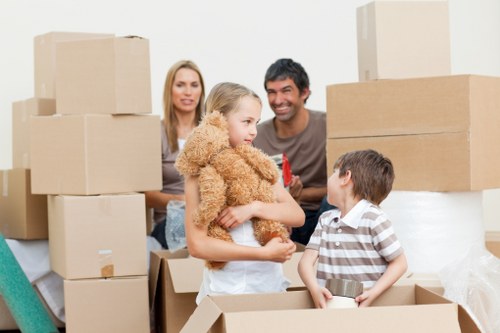 Local removals van service supporting an office relocation in Hoxton